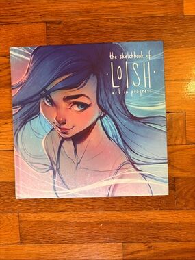 The Sketchbook of Loish: Art in Progress Tutorial 150 pg hardcover book - New